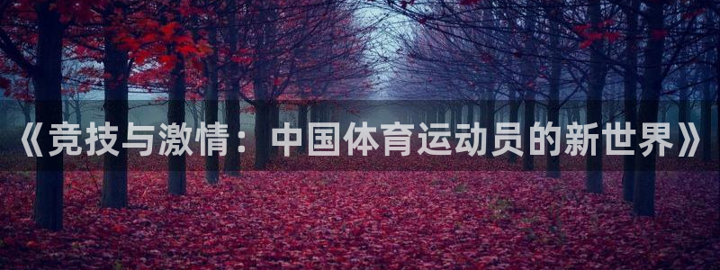 JJB竞技宝官网下载娱乐：《竞技与激情：中国体育运动员的新世
