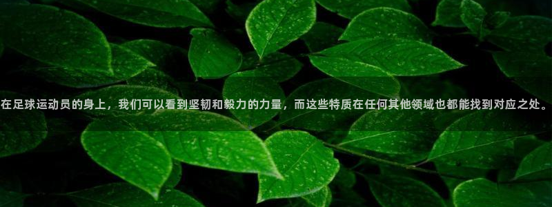 JJB竞技宝官方正版app集团官网首页：在足球运动员的身上，